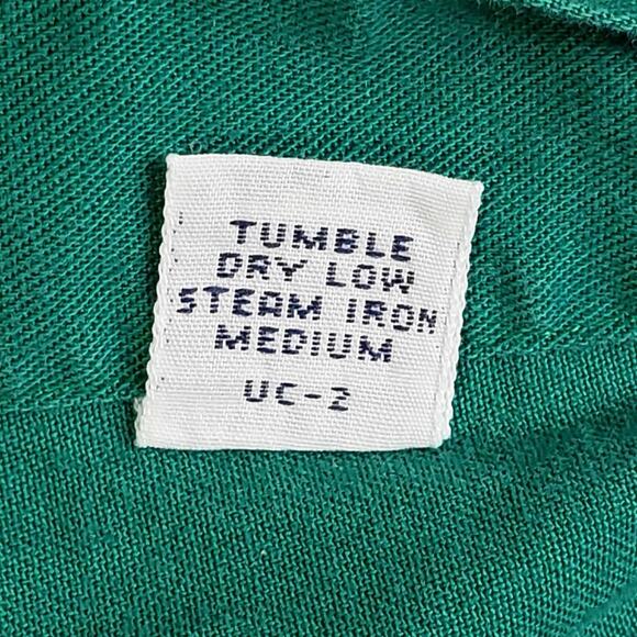 Polo Ralph Lauren Shirt Oxford Mens L Blaire Long Sleeve Solid Green Button Down - Picture 6 of 10